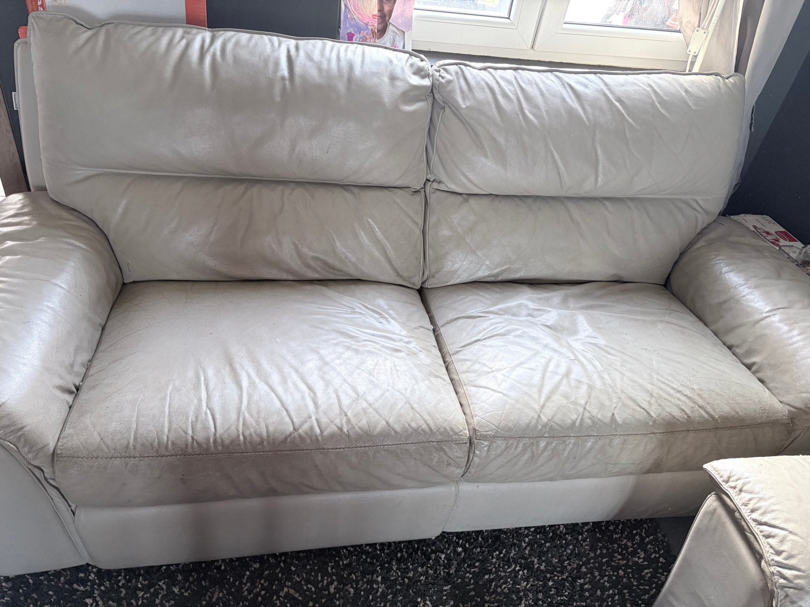 35, Maison & Meubles, Enlèvement, Quatre personnes ou plus, Cuir, Relax