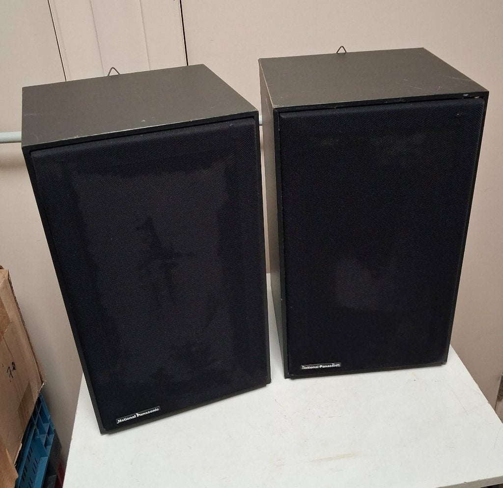 Vintage National Panasonic SB-36-1 Luidsprekerset, TV, Hi-fi & Vidéo, Enceintes, Autres marques, Moins de 60 watts, Comme neuf