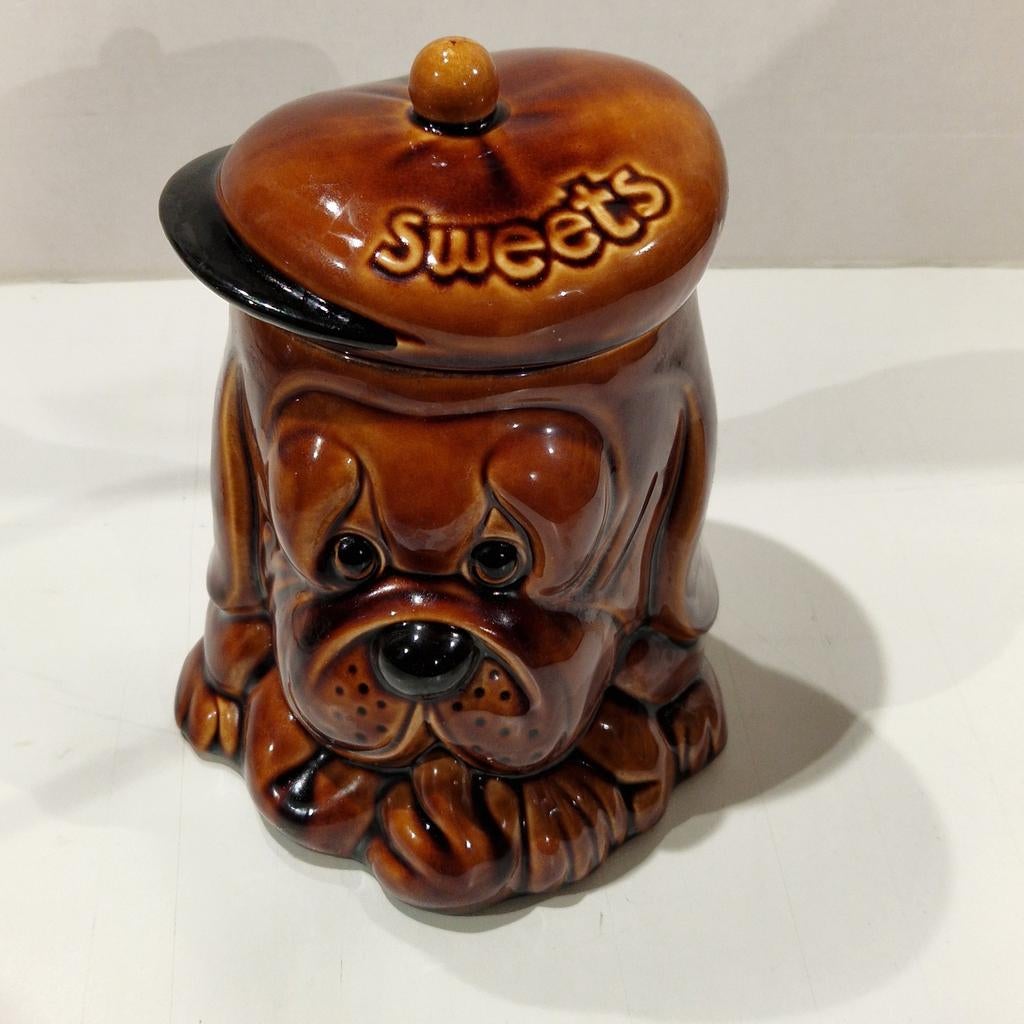 Vintage Price & Kensington Pottery keramische koekjespot, Ophalen of Verzenden