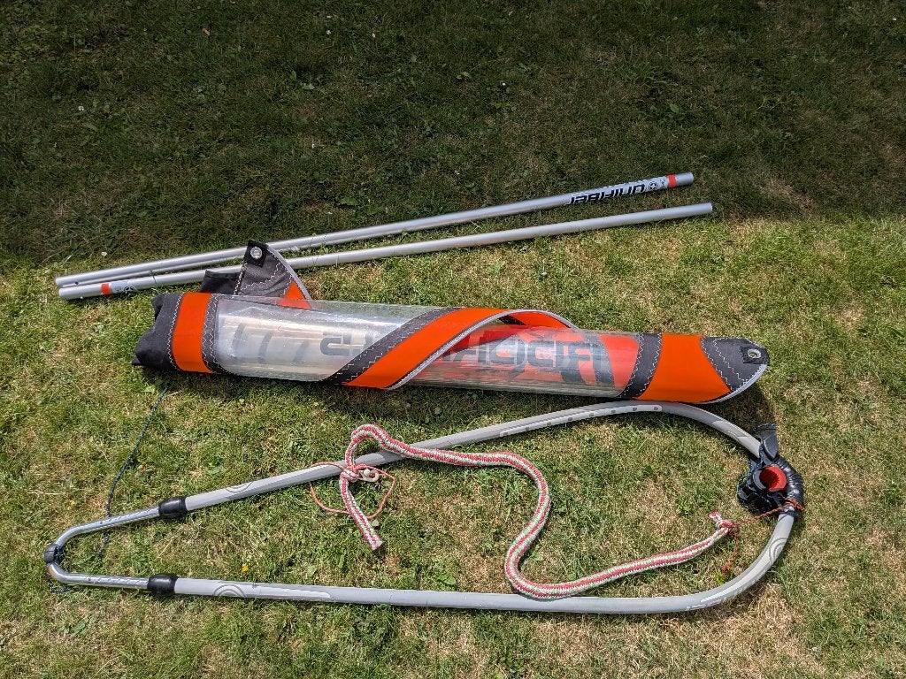 windsurfzeil kinderen 3,5 m² unifiber, Ophalen, 3.5 tot 5 m², Unifiber, Zeil