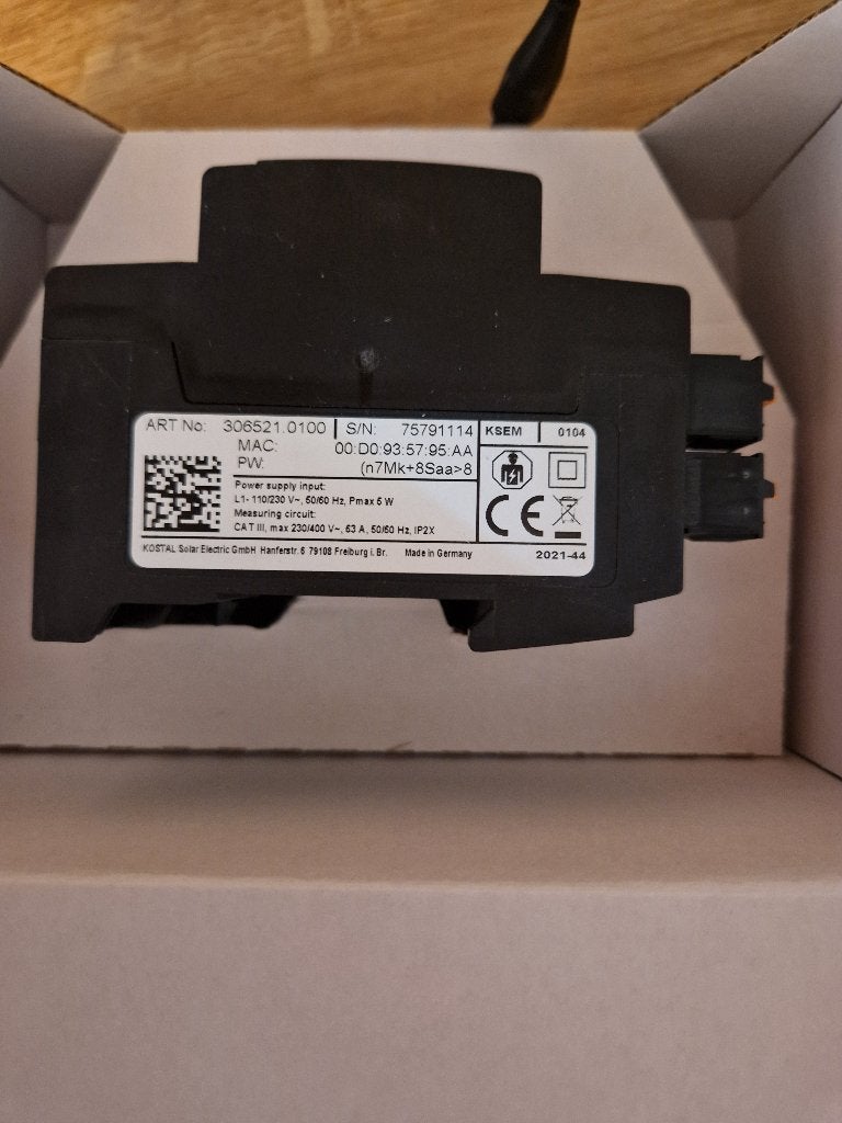 Kostal smart Energy meter G1, Bricolage & Construction, Panneaux solaires & Accessoires, Enlèvement ou Envoi, Comme neuf, Autres types