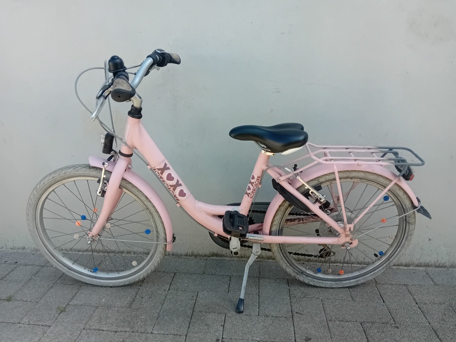Meisjesfiets alu BFK XOXO 20inch 6speed NIEUWPRIJS 389€ 🚴‍♂, Frein sur jante, Enlèvement, Utilisé, Oxford Sparta Batavus Norta gazelle Granville Sparta cube trek