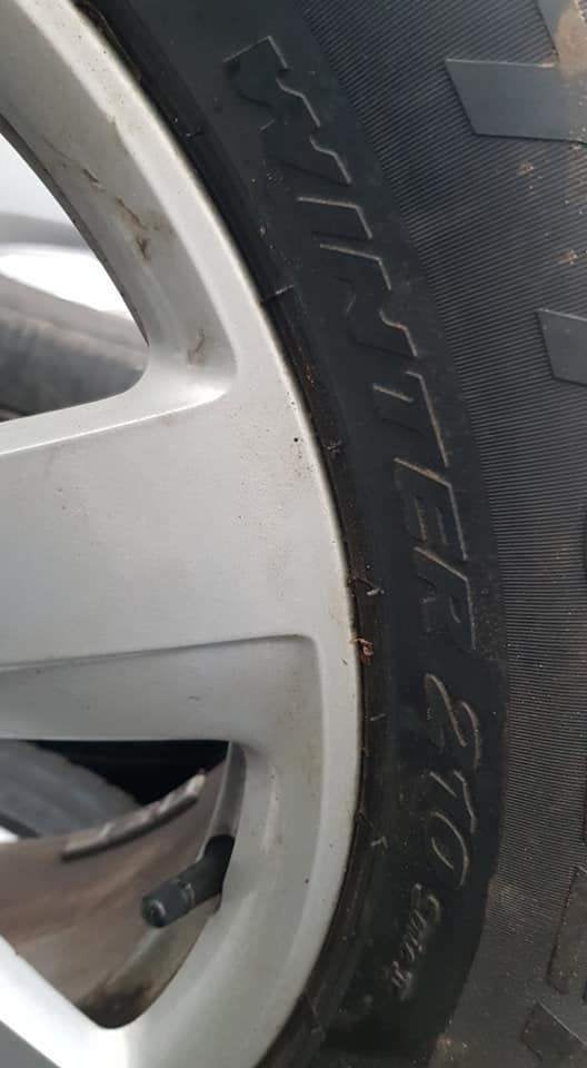 Audi A6 / A7 – 17" ALU Velgen met Winterbanden, Ophalen, Gebruikt, Banden en Velgen, 17 inch