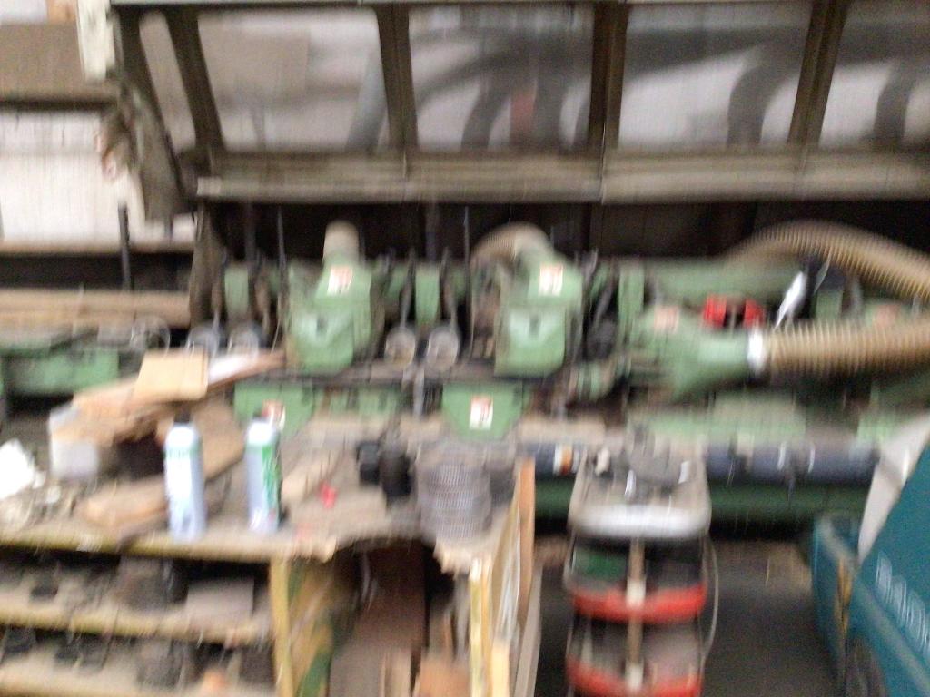 Vier zijden schaaf met 9 assen merk weinig, Bricolage & Construction, Raboteuses, Utilisé, Électrique, Enlèvement
