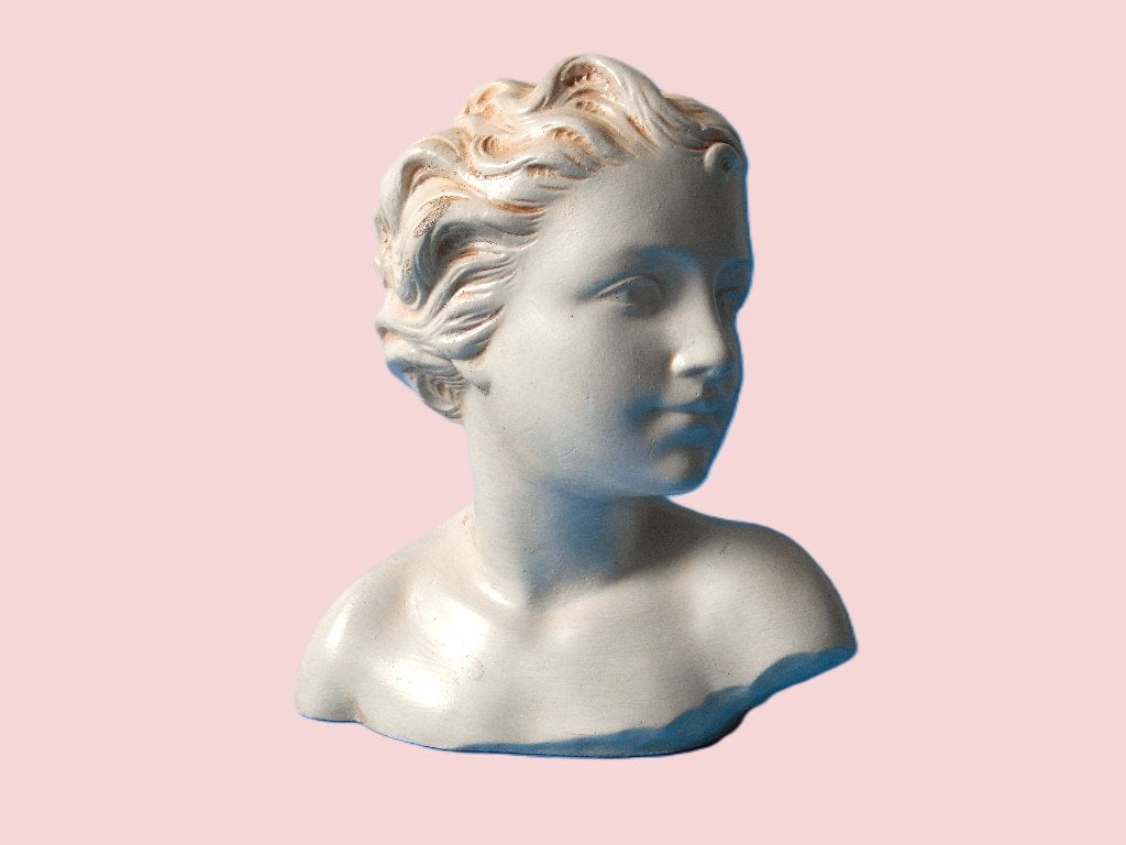 Statue Art Déco d'une jeune femme, Antiquités & Art, Enlèvement ou Envoi