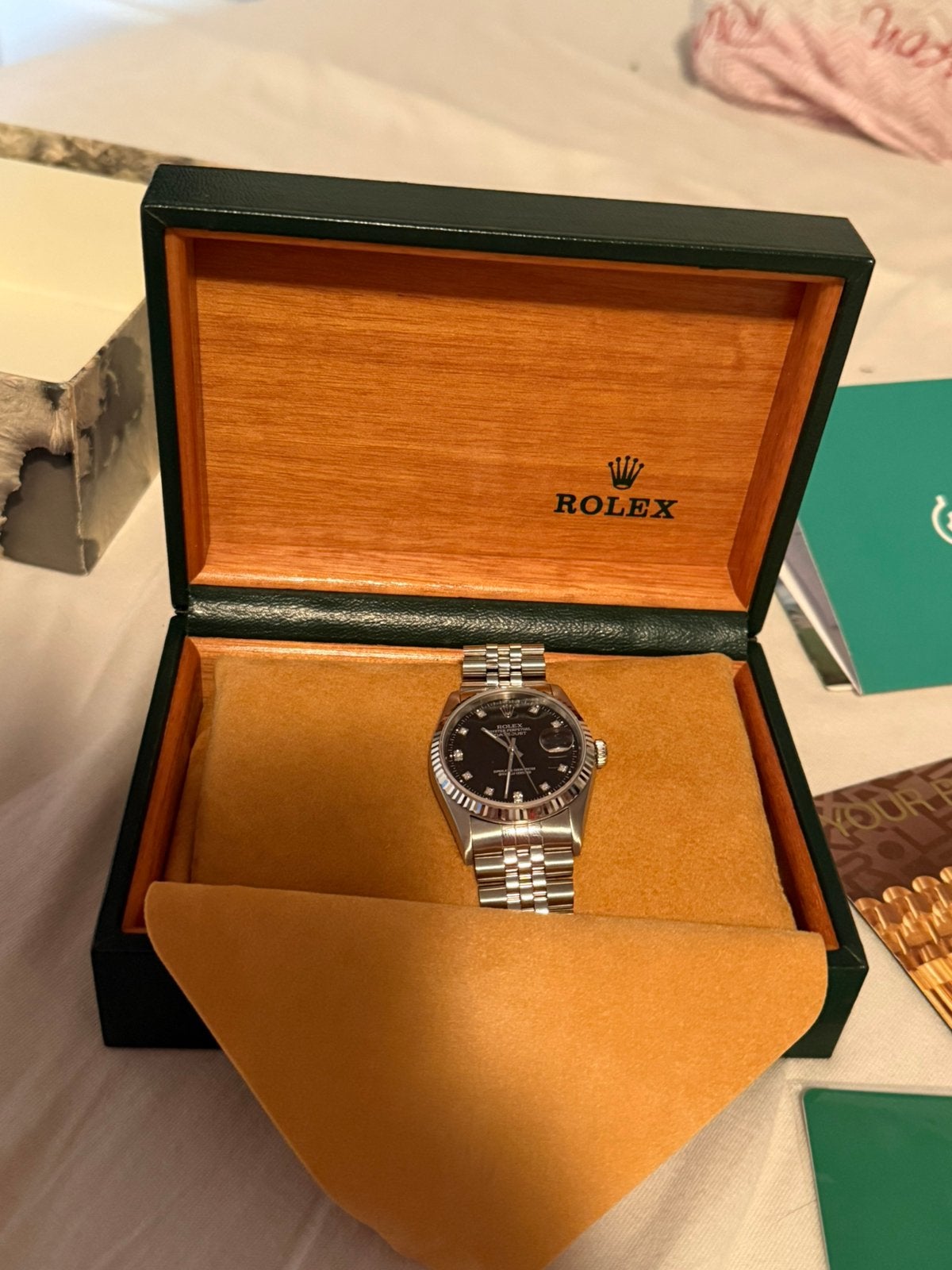 Rolex daytime, Handtassen en Accessoires, Horloges | Heren, Ophalen of Verzenden, Zo goed als nieuw, Rolex