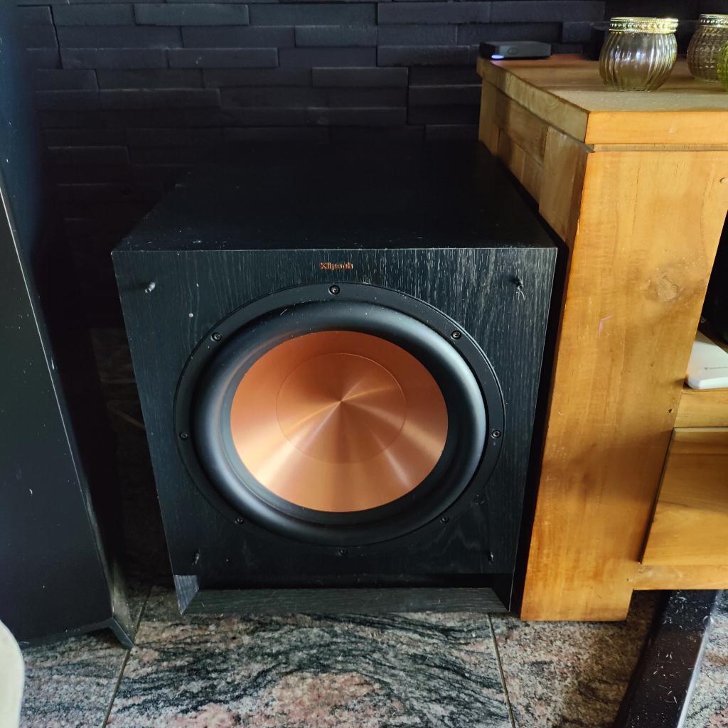 Klipsch SPL120 subwoofer, Autres marques, Subwoofer, Comme neuf, Enlèvement