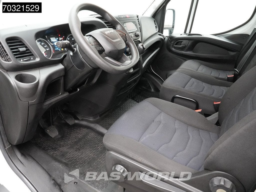 Iveco Daily 35C14 Dubbel Cabine Open Laadbak Huif Dubbelluch, Achat, Euro 6, Entreprise, Boîte manuelle