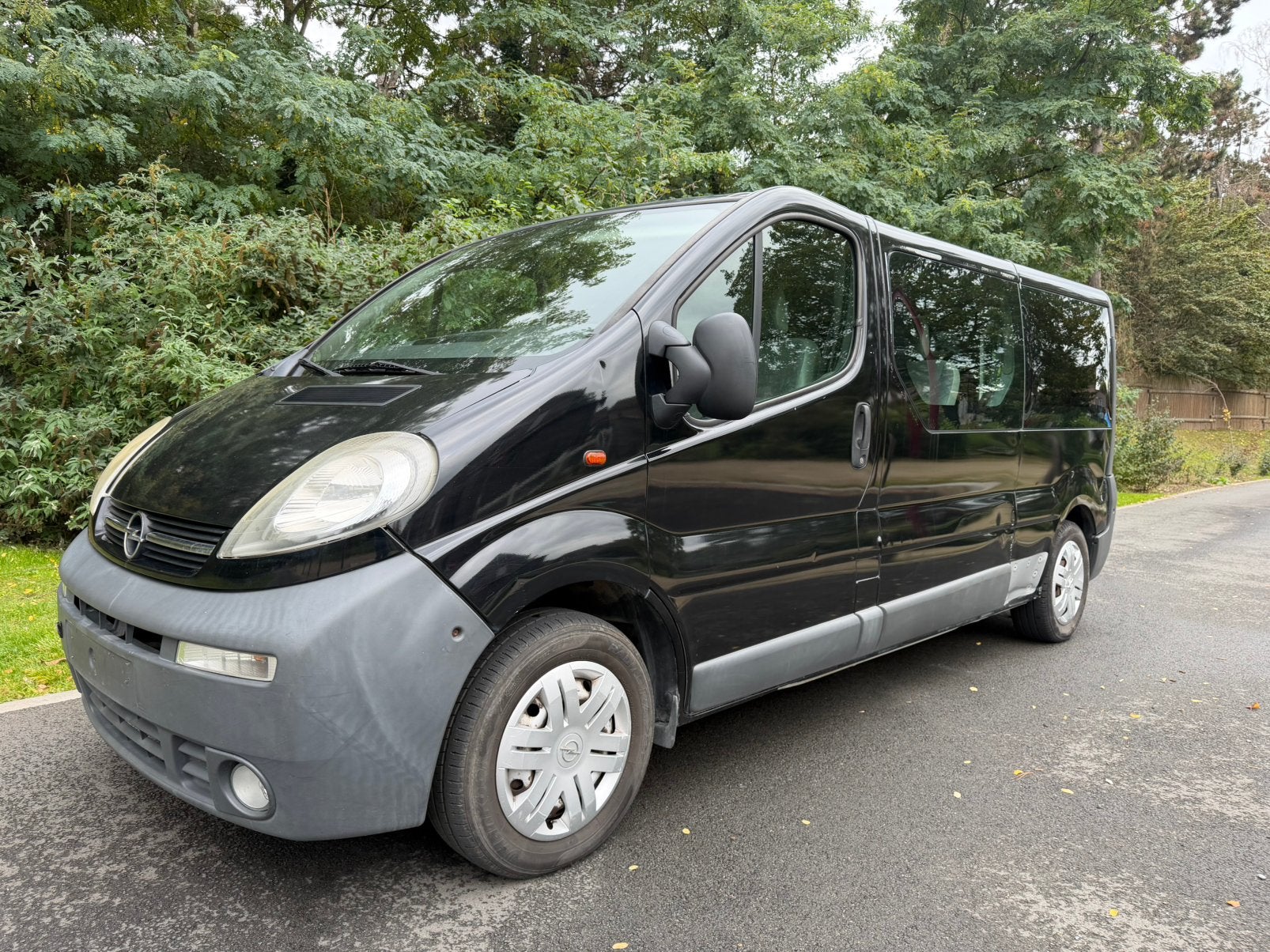 opel Vivaro 1.9 CDTI - ÉLevateur PMR arriére transport/, Stof, Vivaro, Zwart, 4 cilinders