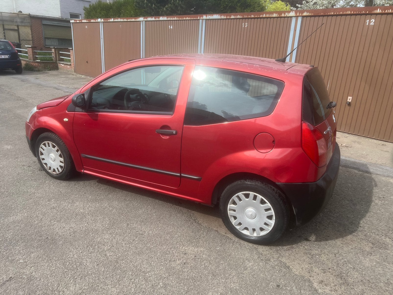 Citroën C2 1.1ess 2005 •PRÊTE À IMMATRICULER, Auto's, Voorwielaandrijving, 4 zetels, Zwart, Bedrijf