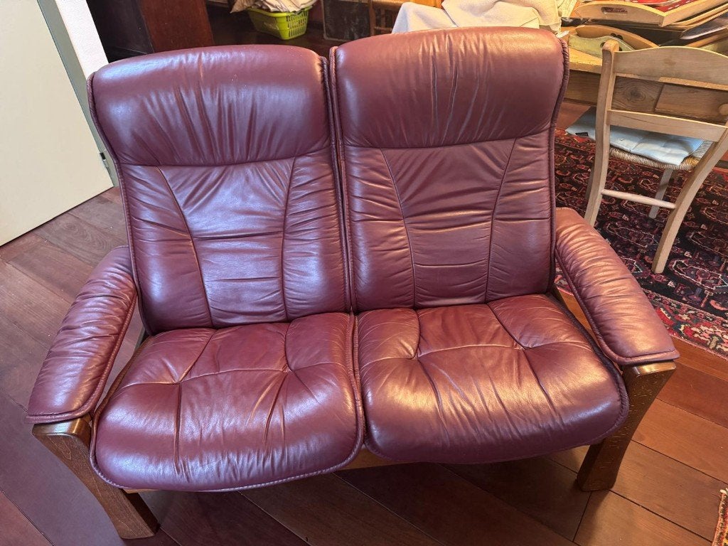 zetel-relax duo, Huis en Inrichting, Ophalen, Gebruikt, Minder dan 75 cm, Tweepersoons