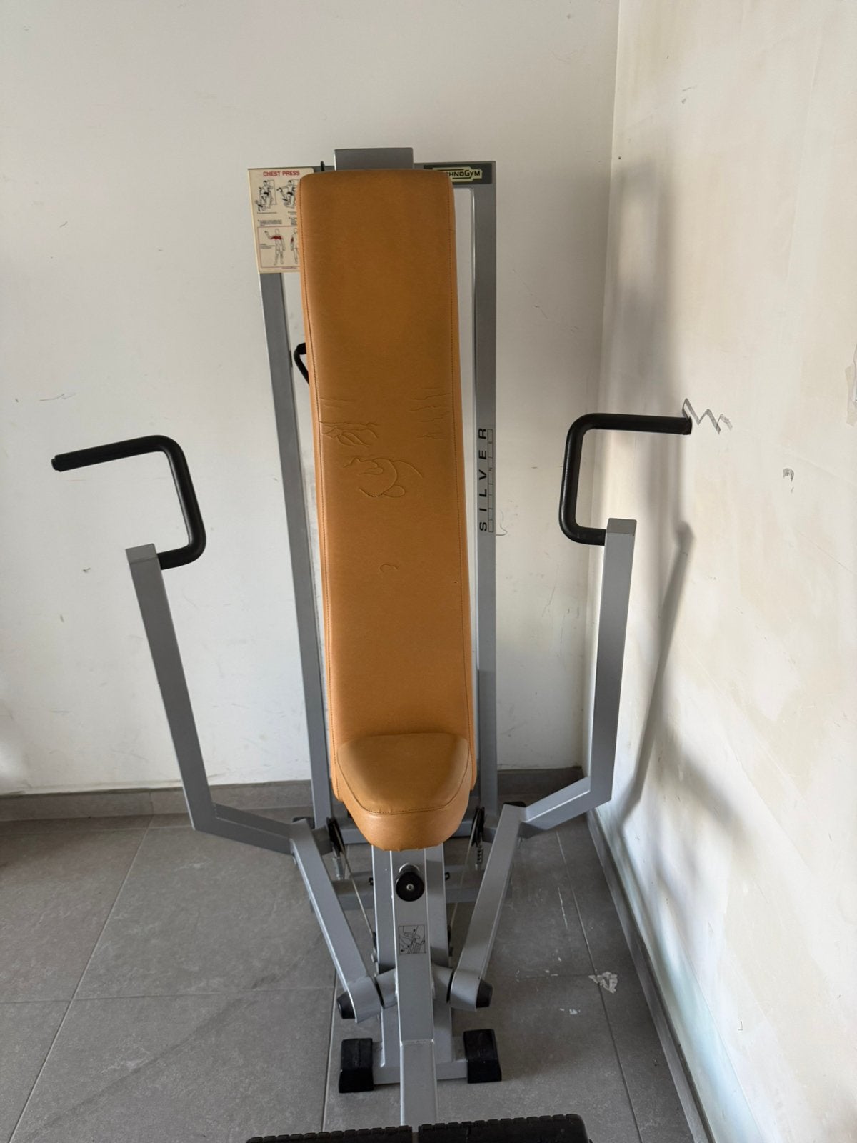 Chest press technogym, Sport en Fitness, Ophalen, Gebruikt