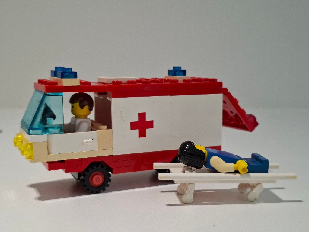 LEGO Ambulance, Lego, Ensemble complet, Instructions incluses, Enlèvement