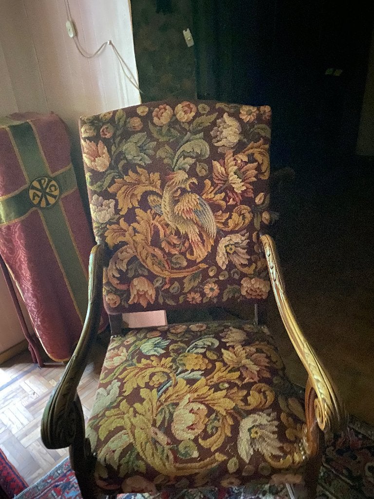Fauteuil Louis XV, Ophalen