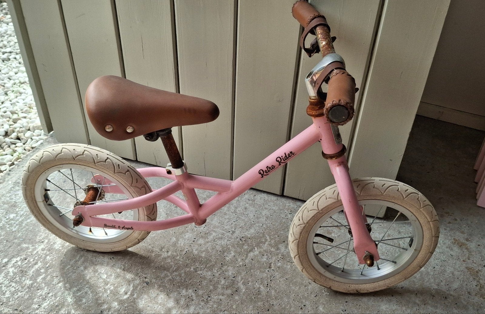 loopfietsje, Ophalen