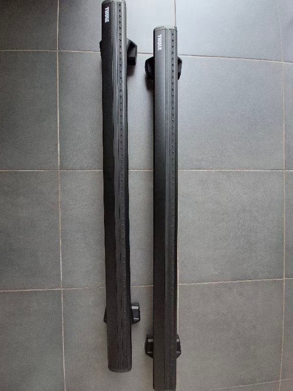 Thule WingBar Evo 118 cm + kit de fixation, 200€ prix ferme, Ophalen, Zo goed als nieuw