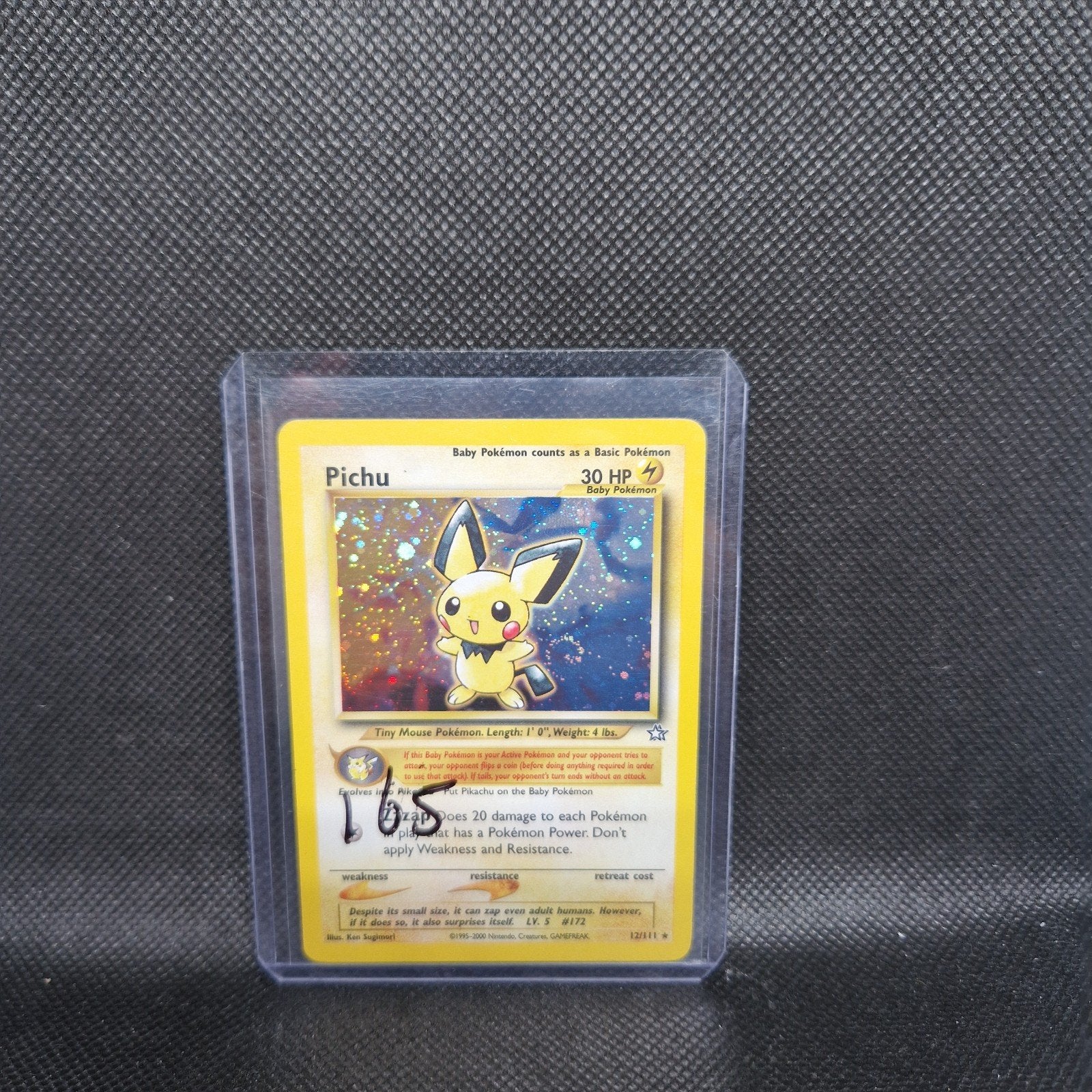 Pichu Neo Genesis, Enlèvement ou Envoi