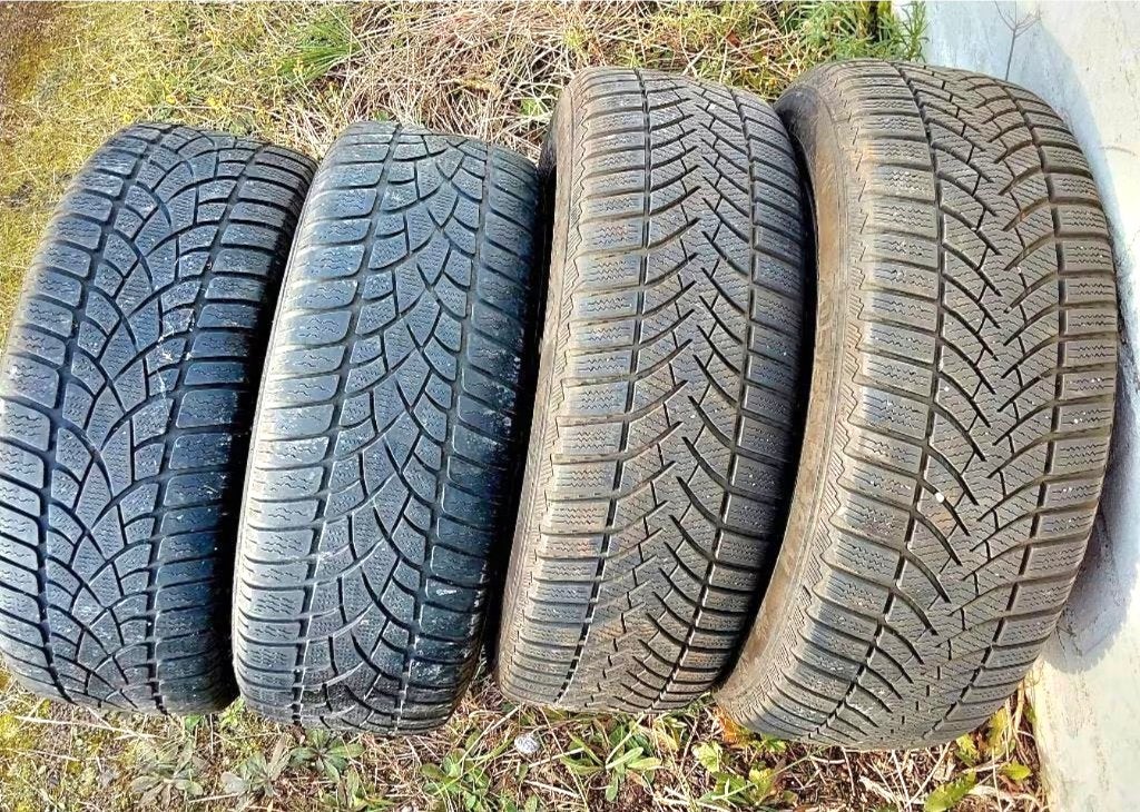 4 très bons pneus hiver 205/55-16, originales Ford Focus, Pneus et Jantes, Pneus hiver, 16 pouces, 205 mm