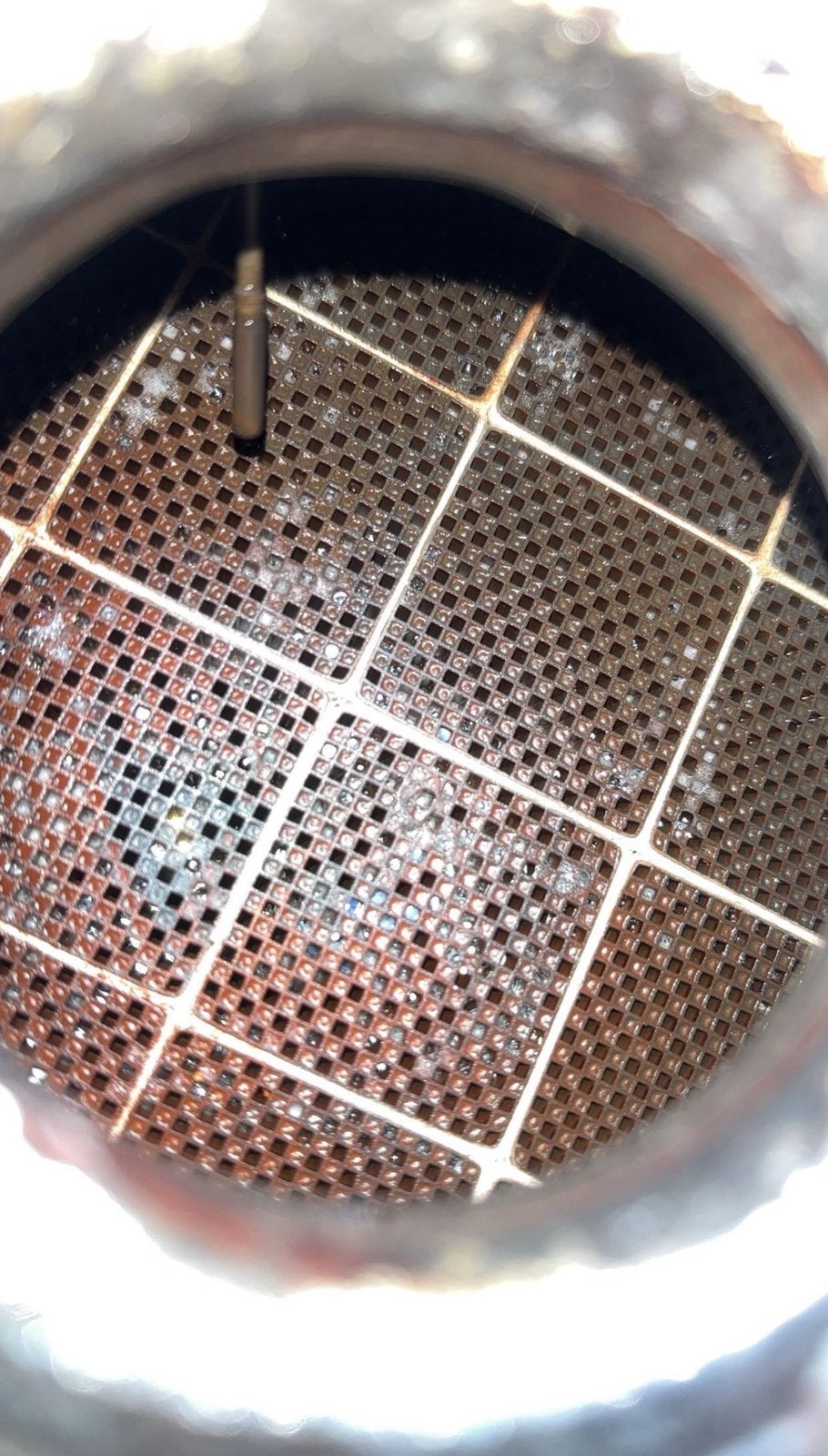 Nettoyage filtre a particules, Enlèvement