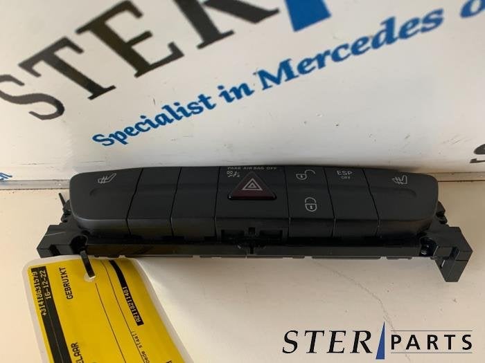 Paniekverlichtings Schakelaar van een Mercedes E-Klasse, Gebruikt, -, Ophalen of Verzenden, -