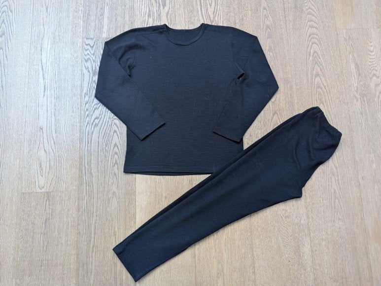 Reima - sous-vêtements thermiques noir - taille 146 (11 ans), Kinderen en Baby's, Kinderkleding | Maat 146, Ophalen, Gebruikt