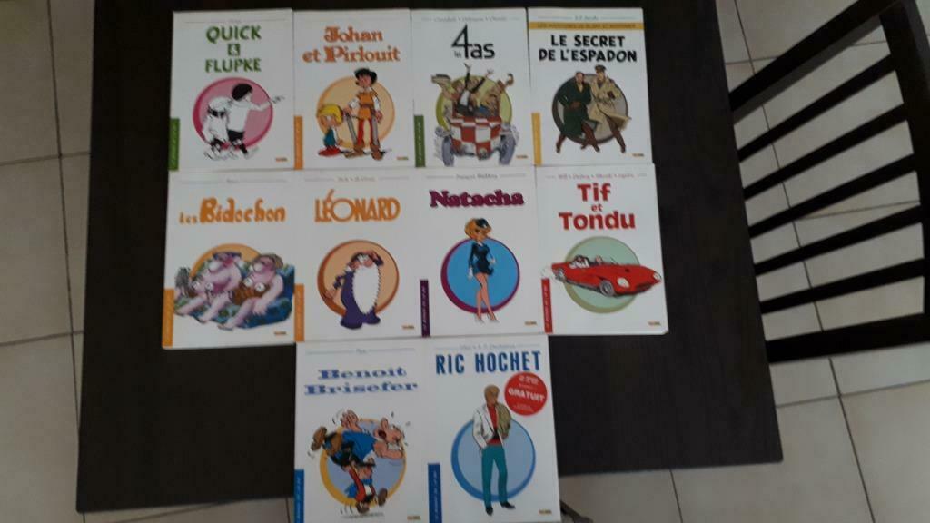 Lot de 10 tomes le monde de la BD, Plusieurs BD, Enlèvement, Neuf