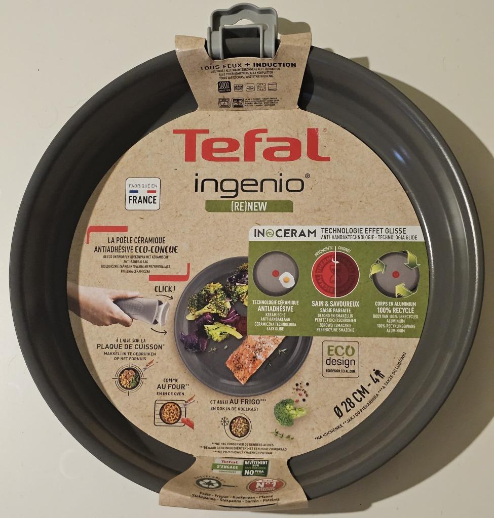 Tefal Ingenio Inoceram Renew On, Mineralia+, Huis en Inrichting, Keuken | Potten en Pannen, Nieuw, Inox, Ophalen of Verzenden