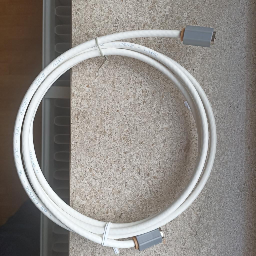 Câble réseau coaxial WLAN NEUF, longueur 2m, Enlèvement ou Envoi, Neuf, 2 à 5 mètres, Câble coaxial