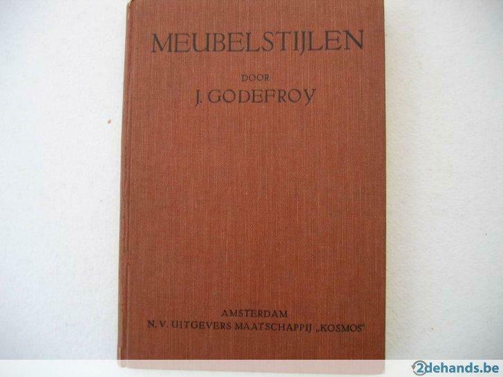 Beknopt overzicht van de Meubelstijlen door J. Godefroy., Gelezen