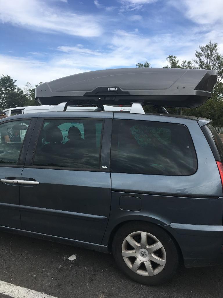 Location Coffre de Toit Thule Motion XXL ( 610 litres), Ophalen, Zo goed als nieuw