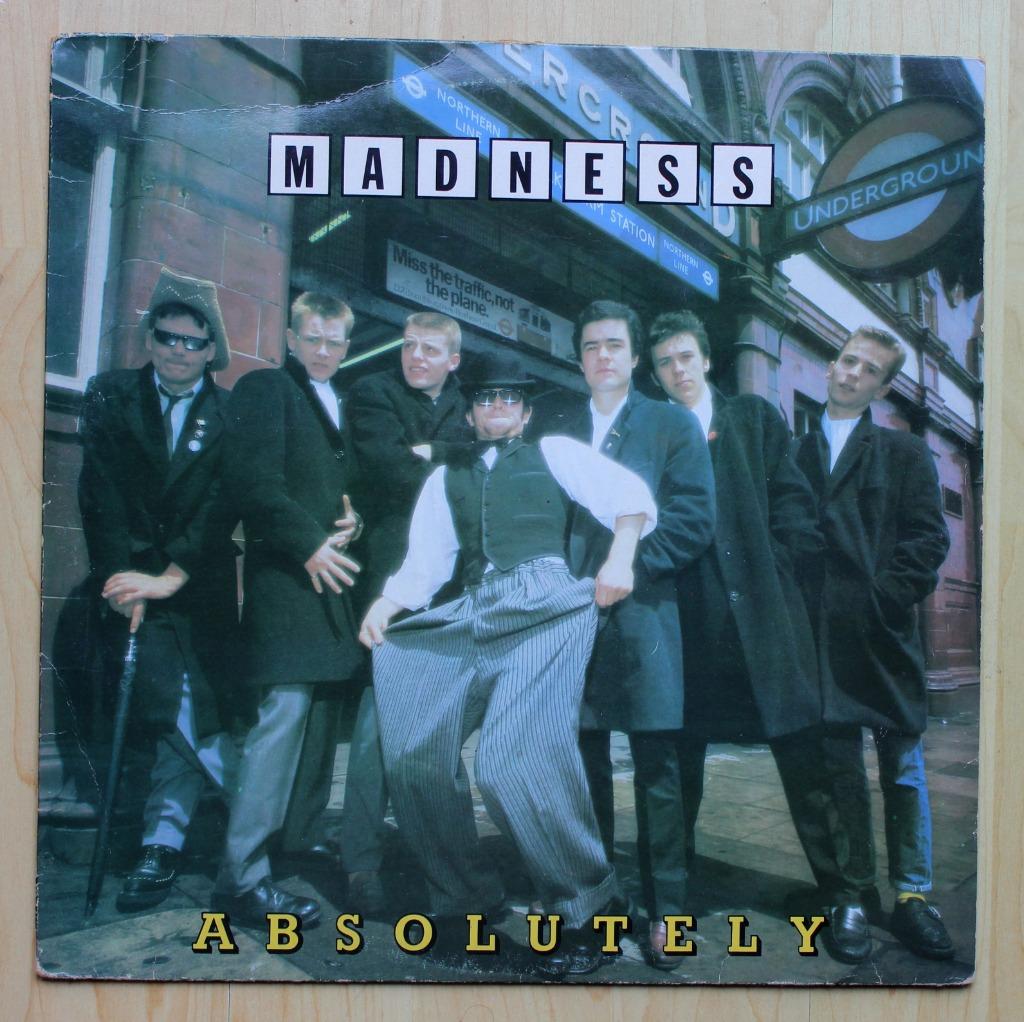 LP  MADNESS  ABSOLUTELY   1980 vinyl, Ophalen of Verzenden, Gebruikt