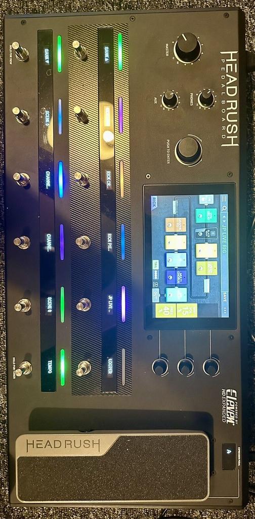 Headrush Pedalboard + case, Muziek en Instrumenten, Effecten, Ophalen, Zo goed als nieuw