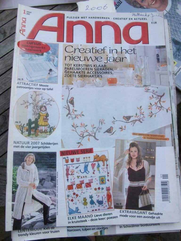 Retro Magazines Anna uit 1996,1997, 2004, 2005, 2006, 2007, Boeken, Tijdschriften en Kranten, Ophalen of Verzenden, Gelezen, Overige typen