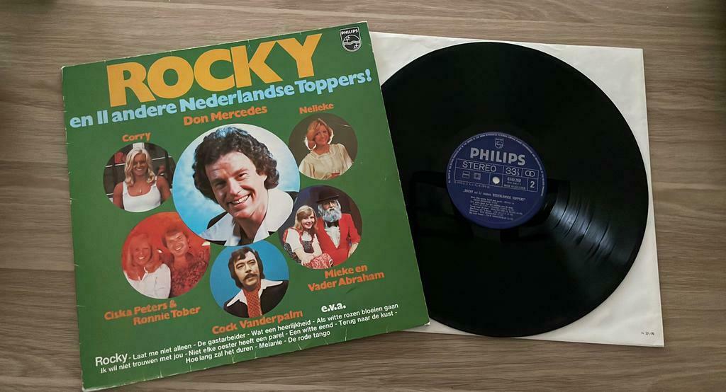 Vinyl - Rocky en 11 andere NL toppers!, Ophalen of Verzenden, Zo goed als nieuw