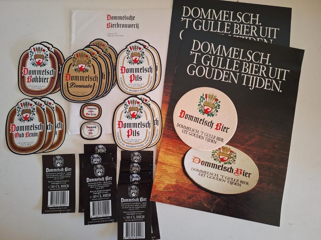 Dommelsch bier brouwerij Dommelen brouwerij artikelen, Verzamelen, Ophalen of Verzenden, Dommelsch
