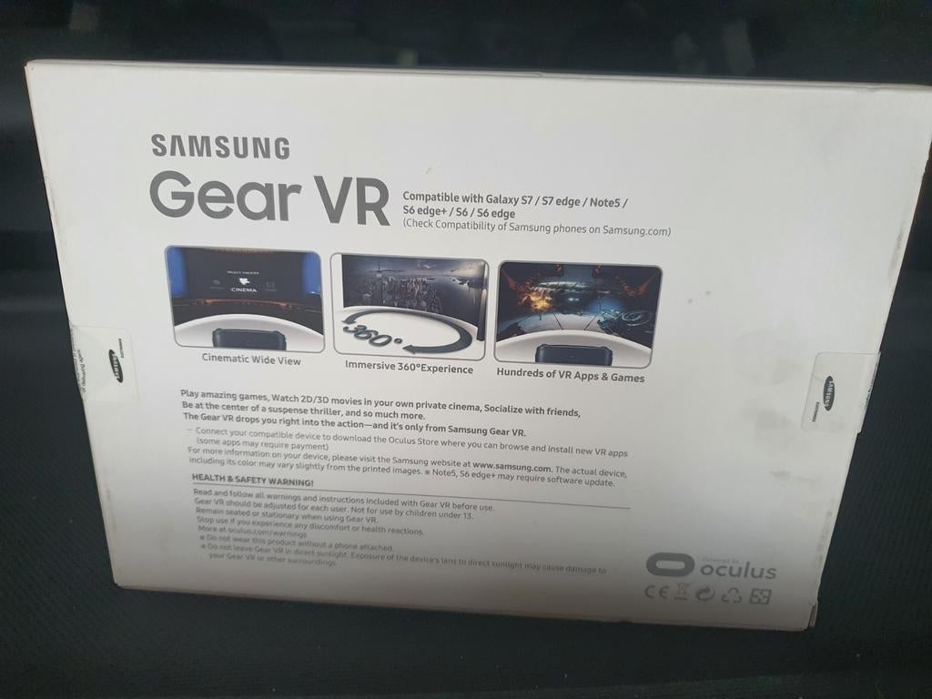 Samsung gear vr casque vr jamais déballée neuf, Enlèvement ou Envoi, Neuf, Samsung