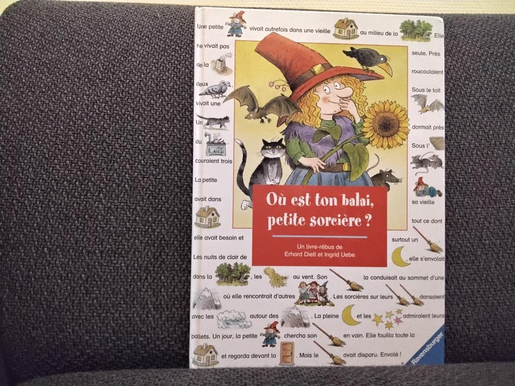 Où est ton balai,  petite sorcière ?