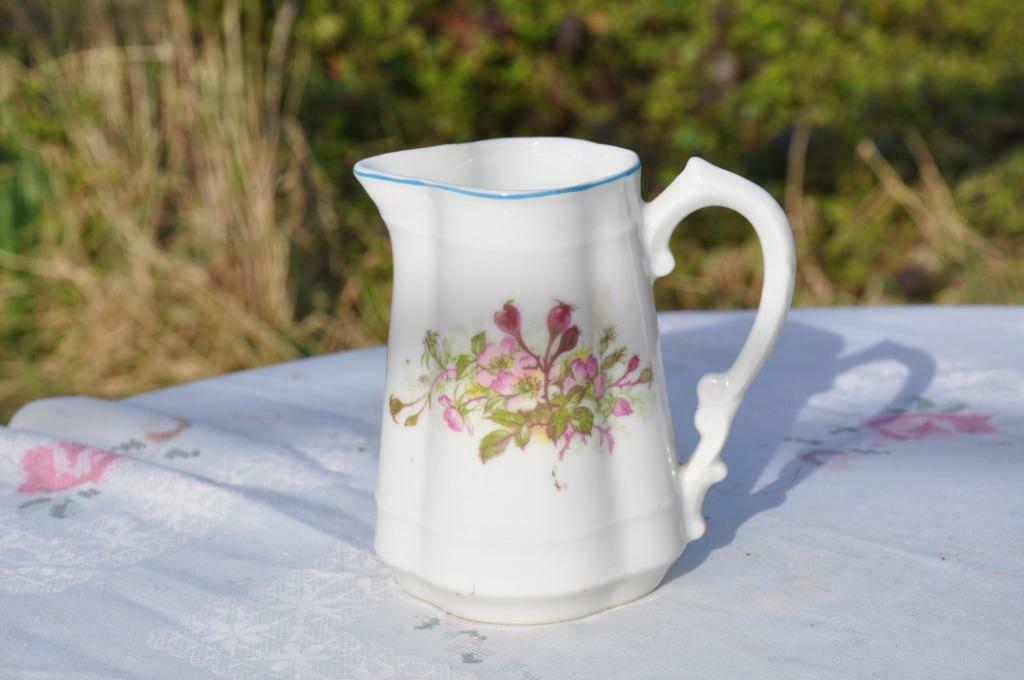 §  pot au lait fleur rosier sauvage, Ophalen of Verzenden