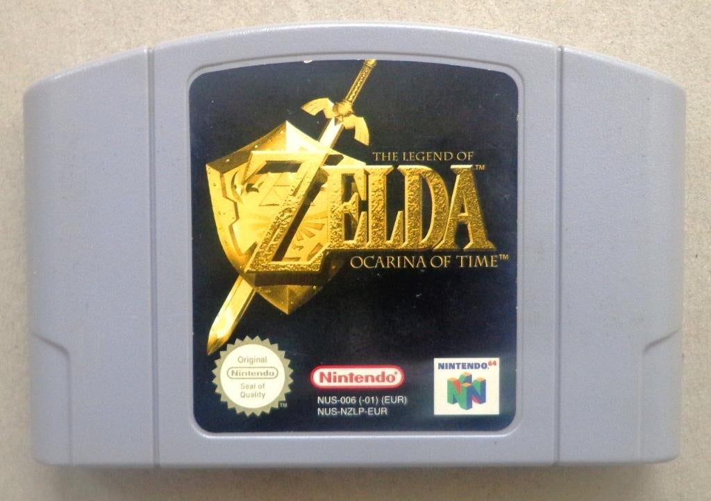 Zelda Ocarina of Time voor de Nintendo 64, Ophalen of Verzenden, Gebruikt