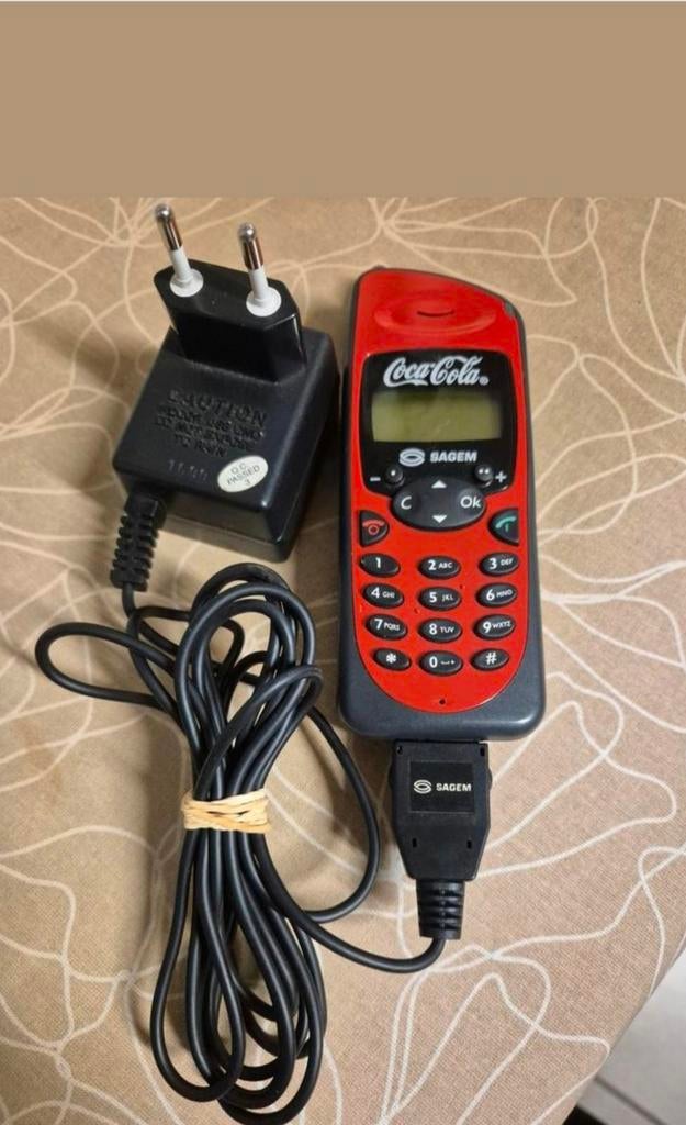 Sagem coca cola mobiele telefoon, Enlèvement