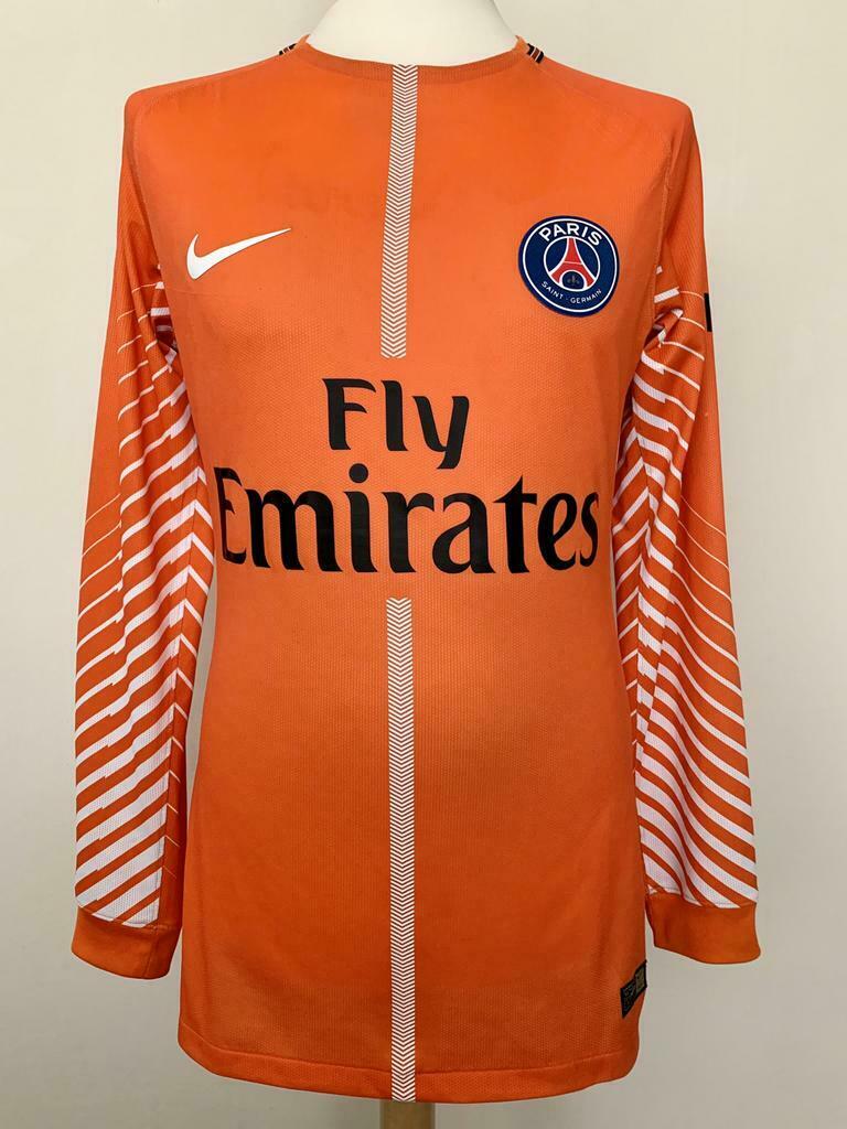 Paris Saint-Germain 2017-2018 GK Areola stock pro prepared, Taille M, Enlèvement ou Envoi, Comme neuf, Maillot