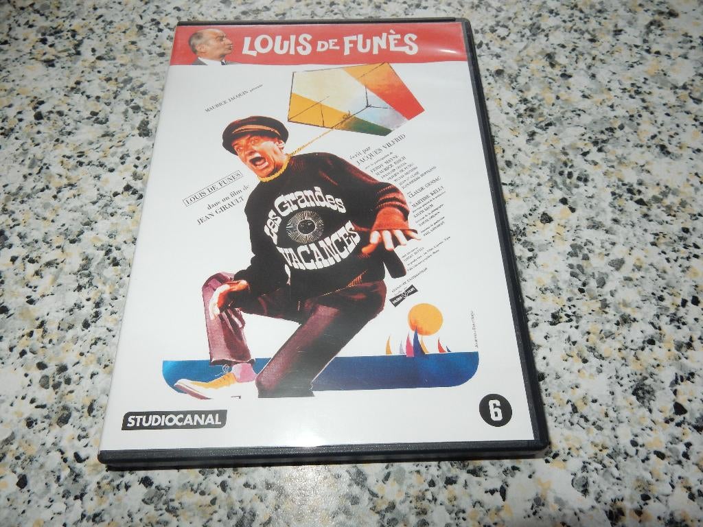 nr.1427- Dvd: les grandes vacances - komedie, Vanaf 6 jaar, Ophalen of Verzenden, Actiekomedie