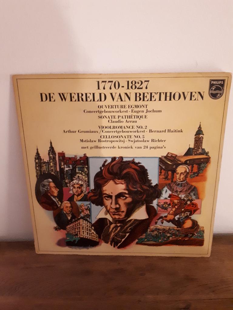 Lp: De Wereld van Beethoven 1770-1827, Ophalen of Verzenden, Gebruikt