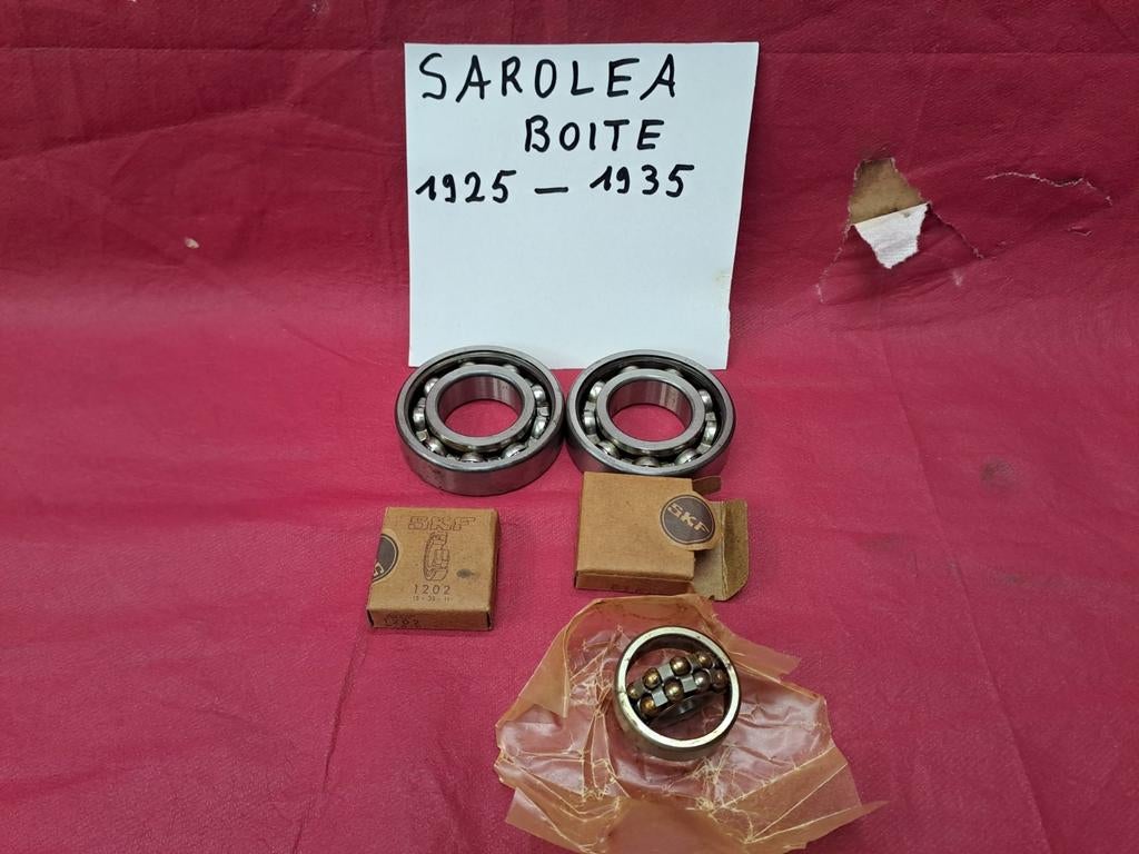 Roulements Sarolea 1925-1935 pour boîte de vitesses, Enlèvement ou Envoi