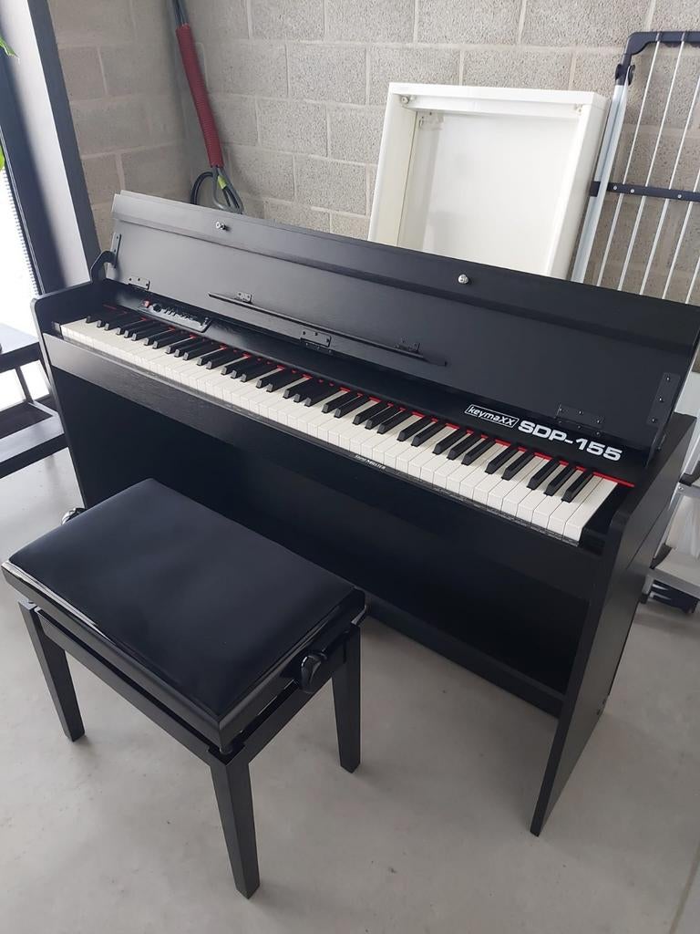 KeymaXX SDP-155 + pianostoeltje, Muziek en Instrumenten, Piano's, Ophalen