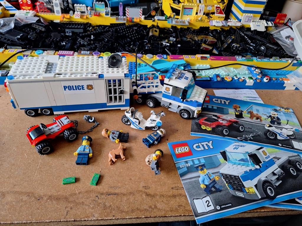 LEGO Mobile Command Centre 60139, Ophalen of Verzenden, Zo goed als nieuw, Lego