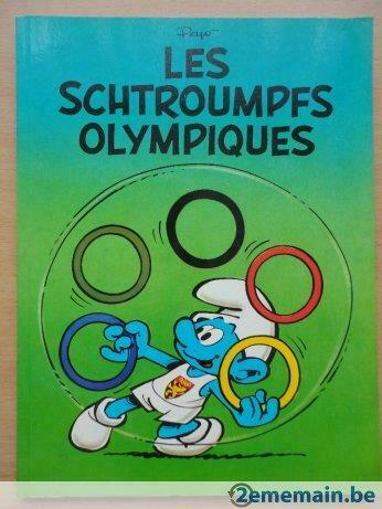 1979 EO Les schtroumpfs olympiques - peyo - dupuis - Peyo BD, Ophalen of Verzenden, Nieuw