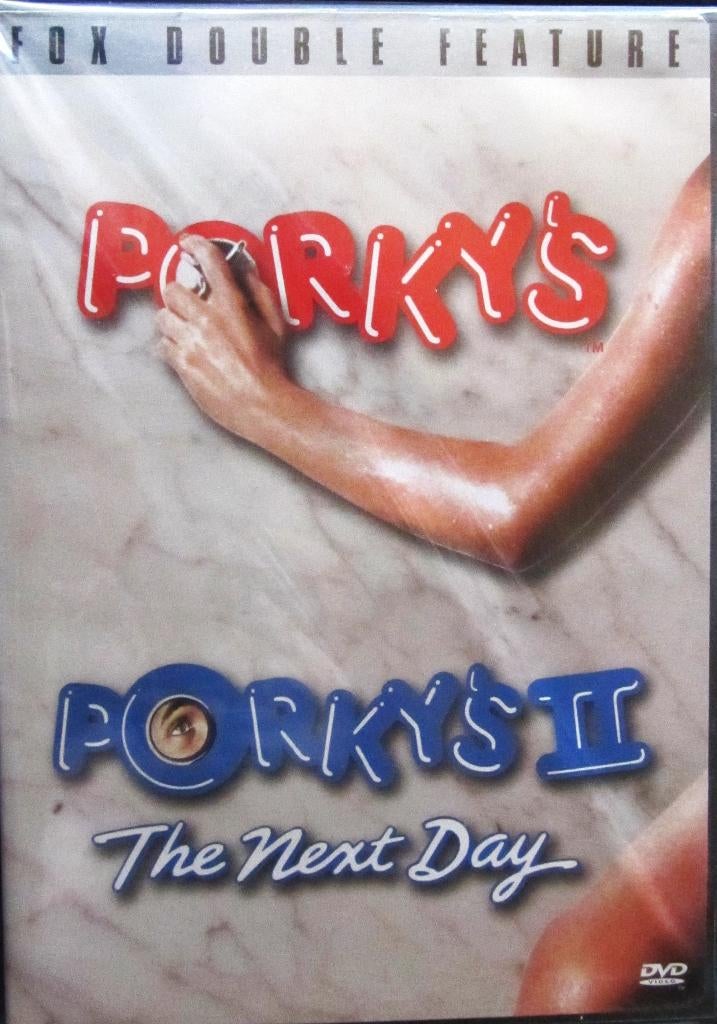 DVD KOMISCH- PORKY'S 1-PORKY'S 2 (ERG ZELDZAME DVD) GEEN NED, Cd's en Dvd's, Dvd's | Komedie, Nieuw in verpakking, Actiekomedie