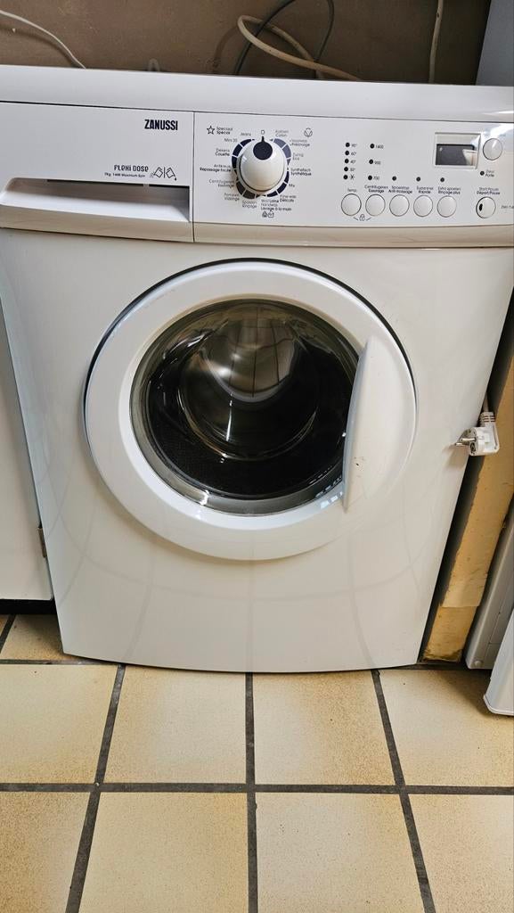 Zanussi wasmachine, Ophalen