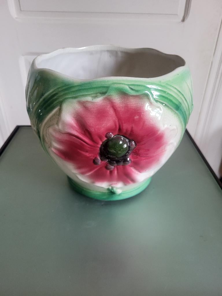 Antieke bloempot, Antiek en Kunst, Ophalen of Verzenden